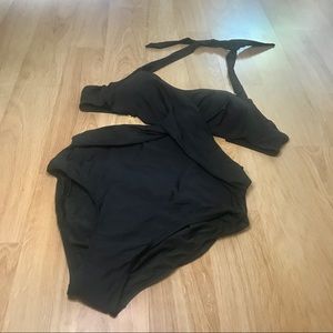 ModCloth Edgy on the Eyes One Piece Swimsuit